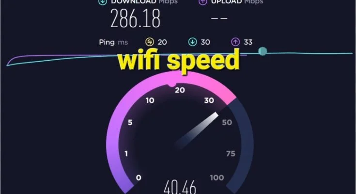 Wifi Speed Check Work
