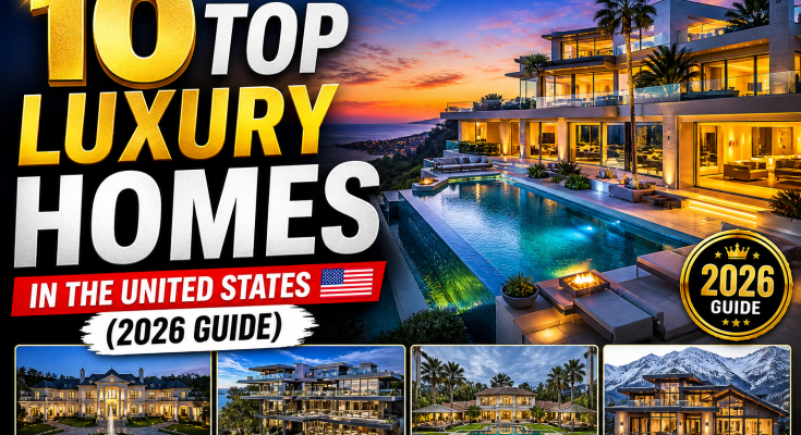 10 Top Luxury Homes in the United States (2026 Guide)